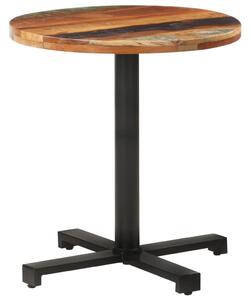 Bistro Table Round Ø70x75 cm Solid Reclaimed Wood
