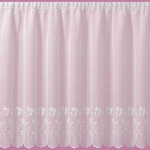 By the Metre Eden Slot Top Voile Fabric Pink