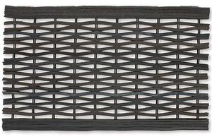 Ecomat Doormat - Black Grid