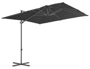 Outdoor Umbrella with Portable Base Anthracite