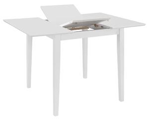 Extendable Dining Table White (80-120)x80x74 cm MDF
