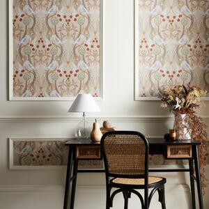 Havisham Natural Wallpaper Brown