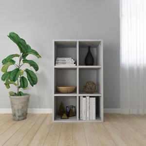 Book Cabinet/Sideboard Concrete Grey 66x30x97.8 cm Chipboard