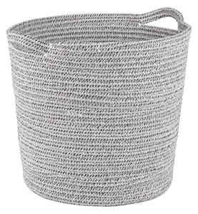 Two-Tone Cotton Rope Basket