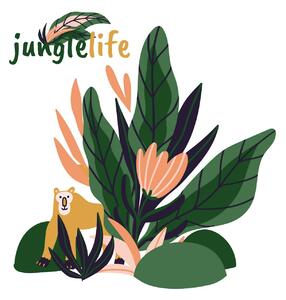 Jungle Life monkey sticker