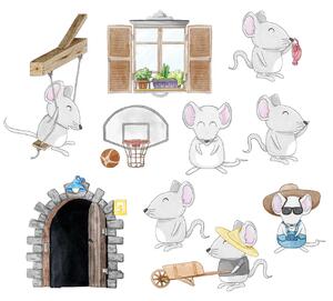 Little Mice stickers