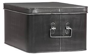 LABEL51 Storage Box Media 35x27x18 cm XL Antique Black