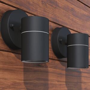 Outdoor LED Wall Lights 2 pcs Stainless Steel Downwards