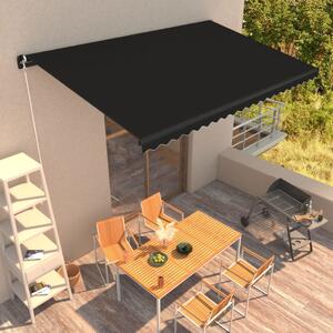 Manual Retractable Awning 500x300 cm Anthracite