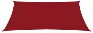 Sunshade Sail Oxford Fabric Rectangular 2x4 m Red