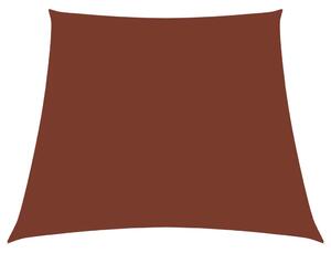 Sunshade Sail Oxford Fabric Trapezium 3/4x2 m Terracotta