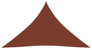 Sunshade Sail Oxford Fabric Triangular 3x3x4.24 m Terracotta