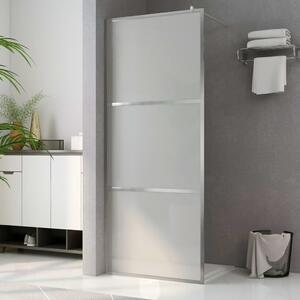 Walk-in Shower Wall with Whole Frosted ESG Glass 90x195 cm