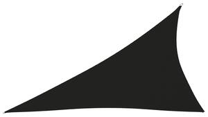 Sunshade Sail Oxford Fabric Triangular 4x5x6.4 m Black