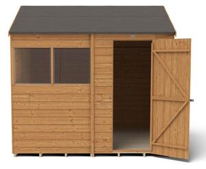 Forest Overlap 8 x 6ft Dip Treated Reverse Apex Shed