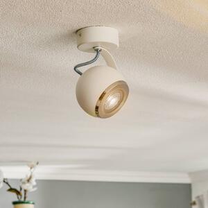 Kron ceiling spotlight, one-bulb, white