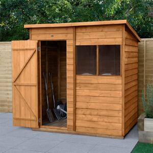 Forest 6 x 4ft Overlap Dip Treated Pent Shed