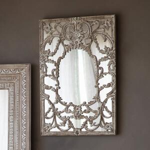 Carina Wall Mirror, 60x90cm Brown