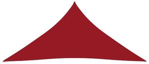 Sunshade Sail Oxford Fabric Triangular 4.5x4.5x4.5 m Red