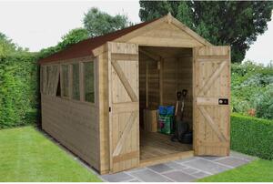 Forest 12 x 8ft Pressure Treated Tongue & Groove Apex Shed
