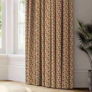 Vercelli Made to Measure Curtains Orange/Green