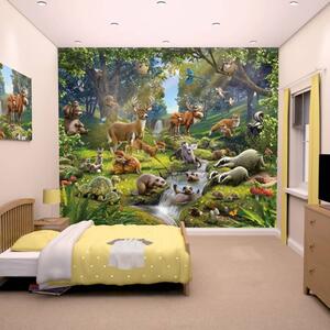Walltastic Photo Wallpaper Animals Forest 43060