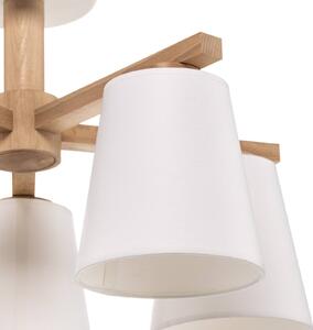 Canditia ceiling lamp, five-bulb