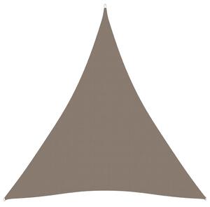 Sunshade Sail Oxford Fabric Triangular 3x3x3 m Taupe