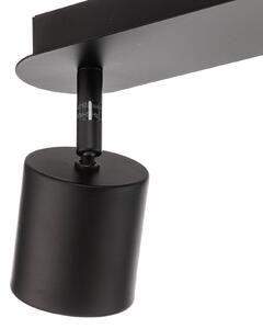 Modo downlight in black, three-bulb