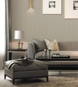 DUTCH WALLCOVERINGS Wallpaper Hexagonal Grey