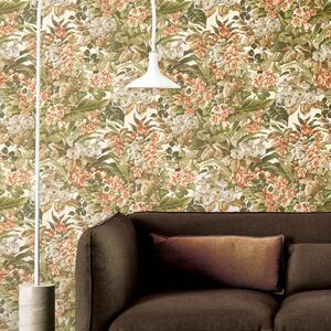 DUTCH WALLCOVERINGS Wallpaper Floral Green