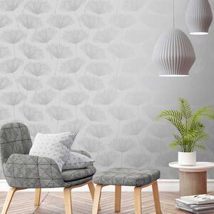 DUTCH WALLCOVERINGS Wallpaper Fleur Grey