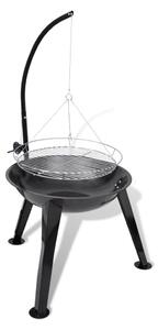 BBQ Stand Charcoal Barbecue Hang Round
