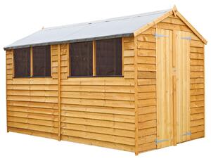 Mercia 10 x 6ft Overlap Apex Shed - incl. Installation