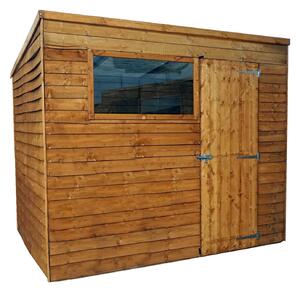 Mercia (Installation Included) 8x6ft Overlap Pent Shed