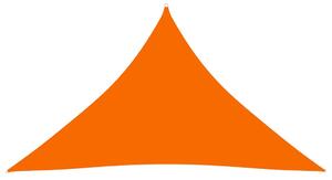 Sunshade Sail Oxford Fabric Triangular 2.5x2.5x3.5 m Orange