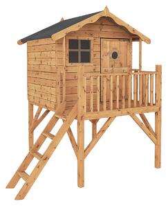 Mercia 4ft11in x 4ft11in Tulip Wooden Playhouse with Tower