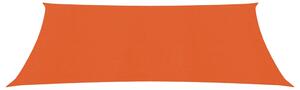 Sunshade Sail 160 g/m² Orange 2x3 m HDPE
