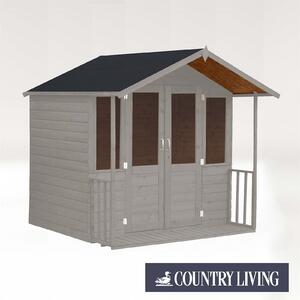 Country Living Flintham 7 x 7ft Traditional Summerhouse Painted + Installation - Thorpe Towers