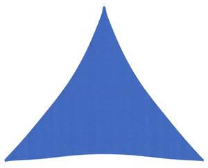 Sunshade Sail 160 g/m² Blue 3x3x3 m HDPE
