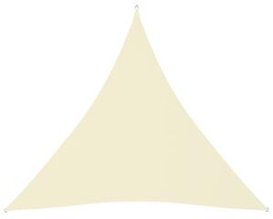 Sunshade Sail Oxford Fabric Triangular 4.5x4.5x4.5 m Cream