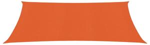 Sunshade Sail 160 g/m² Orange 2x4 m HDPE