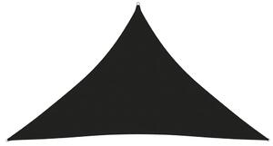 Sunshade Sail Oxford Fabric Triangular 2.5x2.5x3.5 m Black