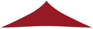 Sunshade Sail Oxford Fabric Triangular 2.5x2.5x3.5 m Red