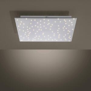 Sparkle LED ceiling light, tunable white, 45x45 cm