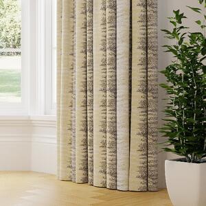 Byron Made to Measure Curtains Yellow/Black/White