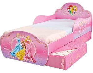 Disney Toddler Bed With Drawers Princess 142x59x77cm Deluxe WORL660016