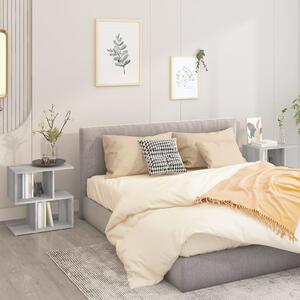 Bedside Cabinets 2 pcs Grey Sonoma 50x30x51.5 cm Engineered Wood