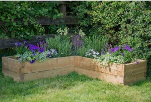 Forest Garden Caledonian L Raised Bed - 90x180cm