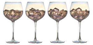 Set of 4 Lustre Gin Glasses Clear